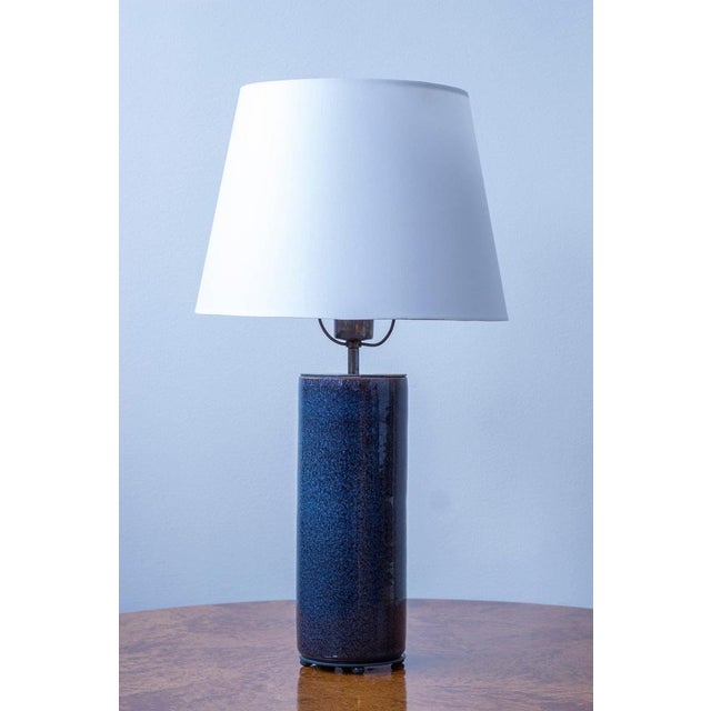 Rare table lamp model 2960 designed by Josef Frank. Produced in Sweden by Firma Svenskt Tenn during the 1960s. Made from...