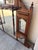 Antique Victorian or Eastlake-Style Carved Wood Overmantel Mirror Featuring Multiple Bevelled Glass Panels and Display Shelves For Sale - Image 4 of 9