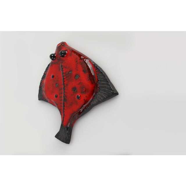 Ceramic Mid‑Century Ceramic Fish from Amphora, Belgium, 1960s For Sale - Image 7 of 11