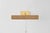 Mitzi Holly 16.25 in. 2 Light Picture Light in Aged Brass and Grasscloth Finish For Sale In New York - Image 6 of 7