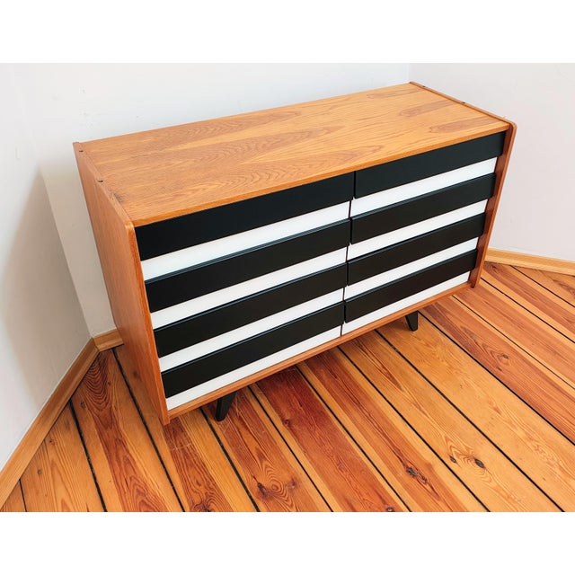 Czechoslovakian Chest of Drawers by Jiří Jiroutek for Cesky Nabytek, 1960s For Sale - Image 6 of 14