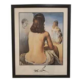 ‘Contemplating an Invisible Man’ by Salvador Dali - Framed Serigraph For Sale