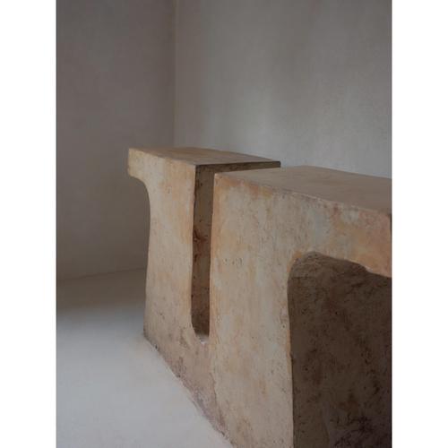 Munk Console in Hemp Crete by Lucas Tyra Morten For Sale - Image 9 of 10