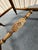 Early 20th Century Vintage Carved Ladder‑Back Rush Seat Chairs – Set of 6 For Sale - Image 5 of 12
