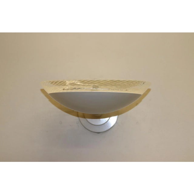 Glass Modern 1980 Murano Glass Wall Lamp For Sale - Image 7 of 11