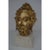 Gold Leaf on Terracotta Buddha Head Mid-Century For Sale - Image 9 of 10