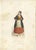 Mid 19th Century Iberian Costume Engravings, 1850, Engraving For Sale - Image 5 of 15