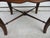 Wood Hammary Furniture Tan Upholstered Bench Stool With Carved Apron For Sale - Image 7 of 12