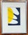 Richard Kemble (Nantucket & Key West 1932 - 2007) American modern abstract lithograph signed and dated 1972. Framed in a...