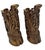 French Large Pair of French Gilt Bronze Hoof & Acanthus Sabots, France, Circa 1900 For Sale - Image 3 of 12