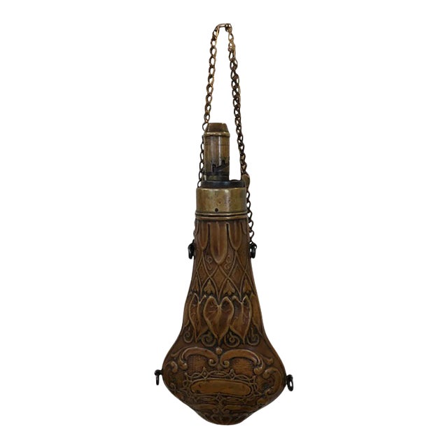Antique G& j.w. Hawksley Flask For Sale