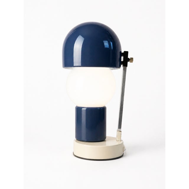 Vintage Italian Space Age Table Lamp by Gcme Pistoia, 1960s For Sale - Image 4 of 12