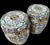 Antique Chinese Rose Medallion Porcelain Side Tables or Garden Stools - Set of 2 For Sale - Image 9 of 11