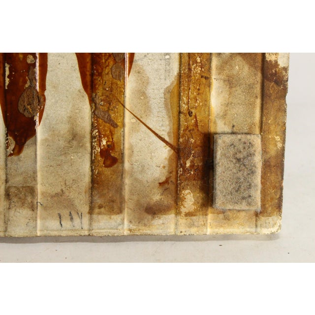 Circa 1895 Fireplace Tile With Bird Hand Tinted Transfer h.a Ollivant, England For Sale - Image 9 of 11