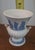 1990s Vintage Wedgwood Jasperware Blue on White Roman Greek Style Small Vase For Sale - Image 5 of 6