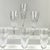 1990s 1990s Waterford, Crystal of Ireland-Makers of Luxury Premium Crystal “Lismore” Champagne, Flutes - Set of 6 For Sale - Image 5 of 7