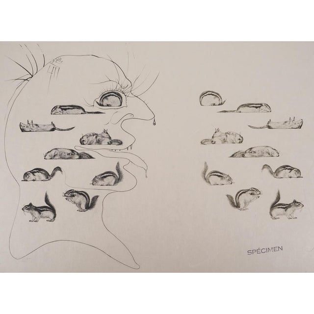 Modern Salvador Dali, Ten Recipes for Immortality: Surrealist Composition, 1973, Etching For Sale - Image 3 of 12