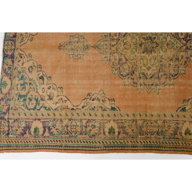 Mid 20th Century Anatolian Kurdish Wool Carpet For Sale - Image 6 of 10