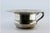 Cup and Saucer in Plain Silver with Embossed Handle For Sale - Image 6 of 8