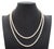 14K Yellow Gold Two-Strand Cultured Pearl Necklace, marked: "14K". Length: 20" nested; approx. 149 Cultured Pearls: 5.5 to...