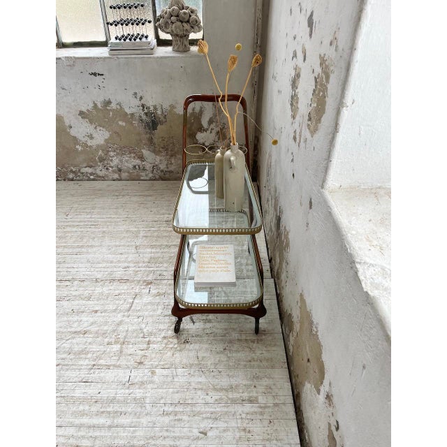 Italian Cesare Lacca Trolley by Cesare Lacca, 1960s For Sale - Image 9 of 18