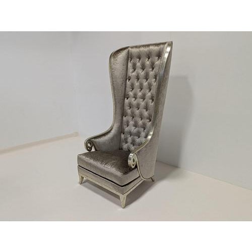 Gray Le Majestic Chair by Christopher Guy For Sale - Image 8 of 17
