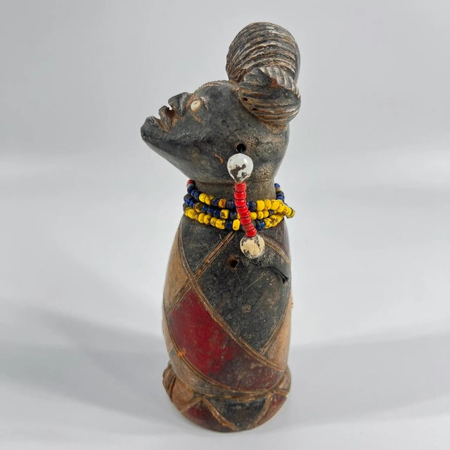 Early 20th Century Tikar Clay House God 7.5inch Cameroon For Sale - Image 4 of 7
