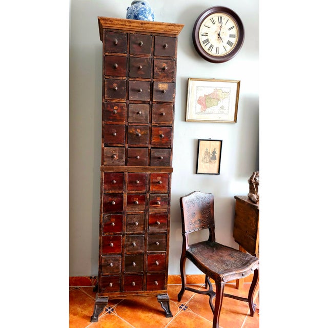 Apothecary Cabinet for Storing Herbs For Sale - Image 3 of 18