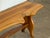 1990s Sculptural Live-Edge Bench in Walnut, 1990s For Sale - Image 5 of 7
