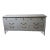 1970s Thomasville Allegro Faux Bamboo 9 Drawer Dresser Brass Hardware White Color For Sale