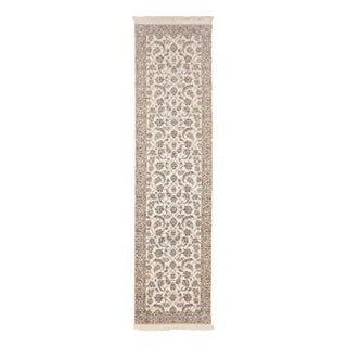 Middle Eastern Hand-Knotted Nain Rug For Sale
