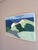 Mid 20th Century Mid-Century Modern 'Along the Blue Coast' Swedish Abstract Landscape Oil Painting, Framed For Sale - Image 5 of 13