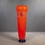 ABOUT An original hand-blown orange vase with applique. Signed and dated. CREATOR Signed. DATE OF MANUFACTURE c.1995....