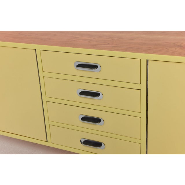 Vintage Handcrafted Sideboard with Steel Legs and Handles, Germany, 1960s For Sale - Image 13 of 17