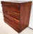 Wood MCM Solid Exotic Wood Bachelor Chest Dresser Rustic Brutalist For Sale - Image 7 of 8