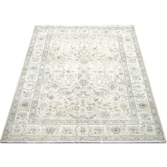 1960s 1960s Persian Tabriz Rug For Sale - Image 5 of 7