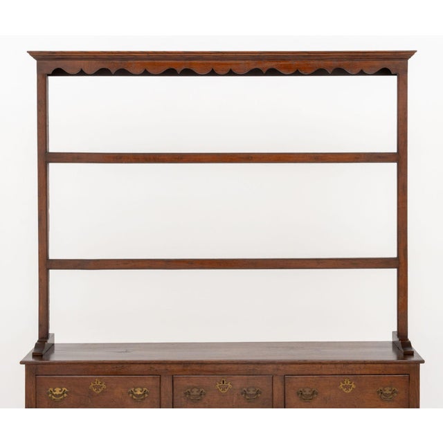 Welsh Oak Dresser With Cabriole Legs, 19th Century For Sale - Image 4 of 11