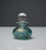 Iridescent Green and Blue Glass Perfume Bottle from Isle of Wight Studio, England, 1970s For Sale - Image 3 of 9
