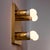 Gold Brass Wall Lamp For Sale - Image 6 of 18