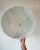 White Vintage White Wicker Mushroom Floor Lamp - Rewired For Sale - Image 8 of 9