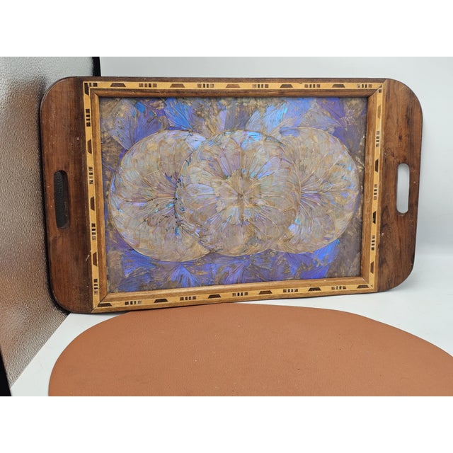 Art Deco Wooden Tray, 1920s For Sale - Image 11 of 11