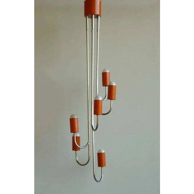 Mid-Century Ceiling Lamp by Robert Sonneman for Laurel For Sale - Image 11 of 11