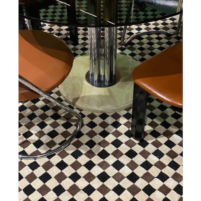 Gastone Rinaldi Italian Round Table by Gastone Rinaldi For Sale - Image 4 of 5