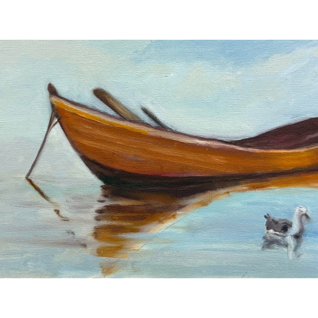 Vintage Coastal O/C Painting by Thomas Kerwick (1923-2015) For Sale In Miami - Image 6 of 11