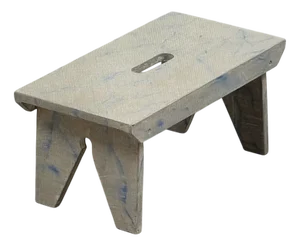 Small Antique Stool in Marble, 1900