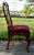 Pennsylvania House Cherry Dining Chairs Vintage Queen Anne Set of 6 Velvet For Sale - Image 12 of 17