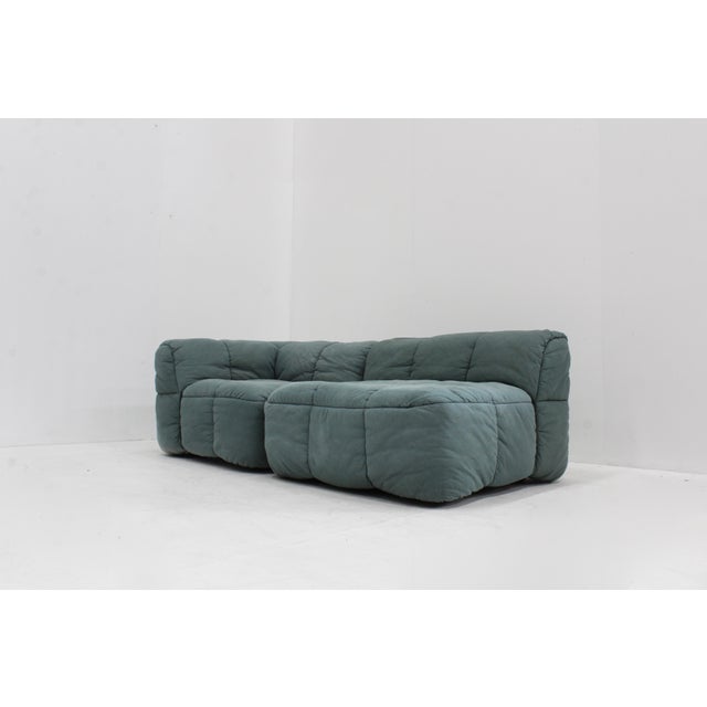 Textile Vintage Modular Strips Sofa by Cini Boeri for Arflex, 1970s, Set of 5 For Sale - Image 7 of 12