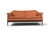 DUX Mid 20th Century Folke Ohlsson Walnut Framed Mid Century Loveseat For Sale - Image 4 of 11