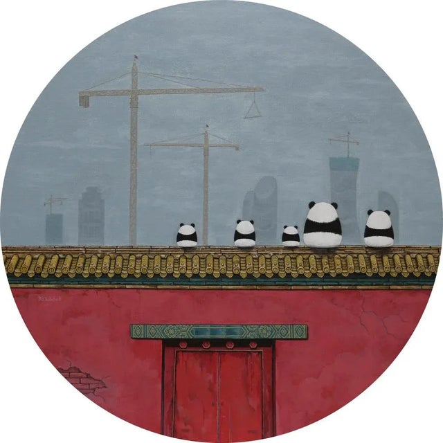 Jia Yuan-Hua, Sightseeing No.7, 2021, Acrylic on Canvas For Sale - Image 6 of 6