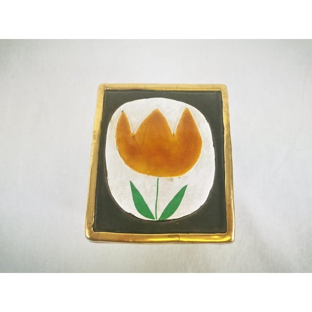 Ceramic Mithé Espelt Ceramic Box, 1970s For Sale - Image 7 of 10